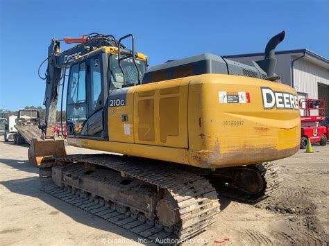 2019 John Deere 210g Hydraulic Excavator Trackhoe Ac Enclosed Cab
