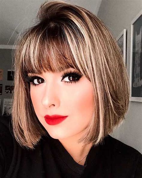 the most short bob haircuts looks in 2019 - Fashionre in ...