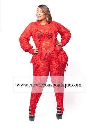 To be covered from neck to toes. Red Harli Lace Ruffle Catsuit (With images) | Lace ruffle ...