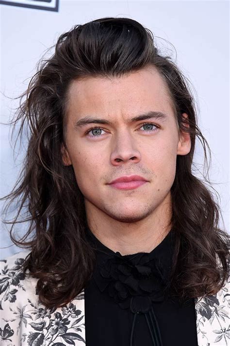 20 Favorite Celebrity Photos Of Long Hair Men Who Look Darn Good Harry Styles Hair Long Hair