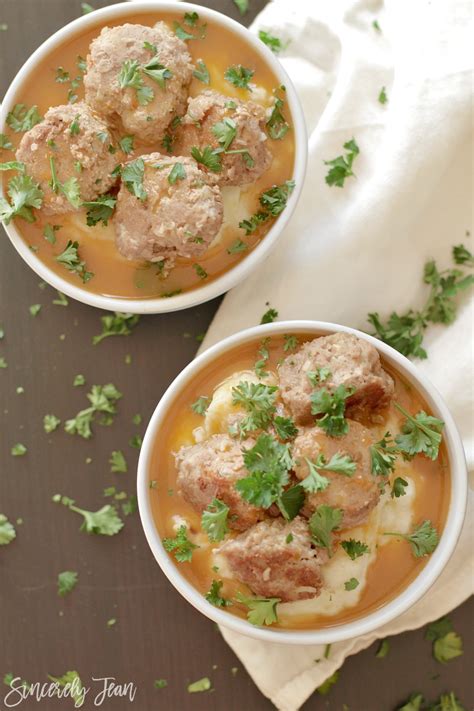 .our cream of mushroom condensed soup is a robust blend of pure and simple ingredients like fresh mushrooms with creme fraiche and a touch of garlic. 5 Ingredient Meatballs with Golden Mushroom Soup ...