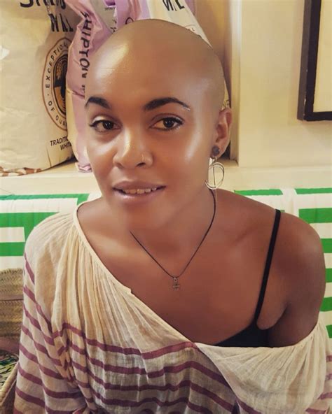 Pin By Kitty Akilapa On Beautiful Bald Black Women Bold Black Black Women Women
