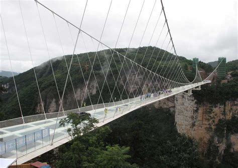 Worlds Longest Highest Glass Bridge In China Is Ready To