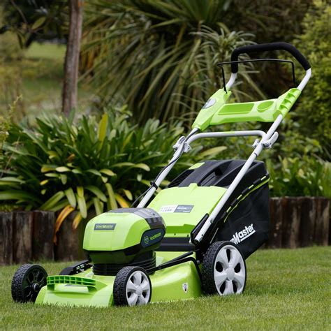 Lawnmaster 18 Inch Deck Cordless Lawn Mower Kit Electric Lawn Mowers