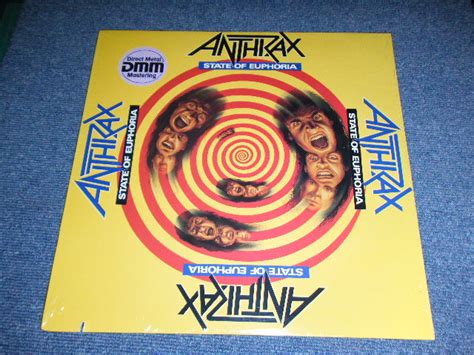 Anthrax State Of Euphoria 1988 Us America Original Brand New Sealed