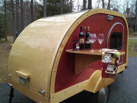 Custom Built 2014 Woody Teardrop Camper For Sale