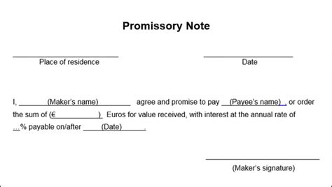 The binding legal document you sign for a student loan, which lists the terms and conditions of the loan as well as your rights and responsibilities. Promissory Letter For Payment