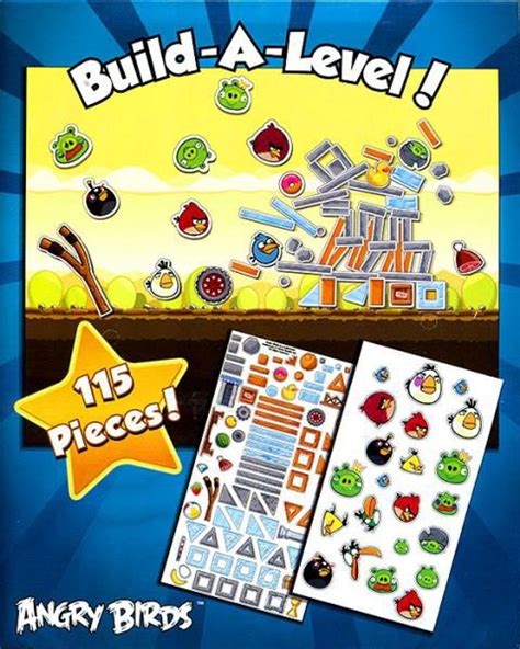 Angry Birds Build A Level Magnetic Playset Commonwealth Toys Toywiz