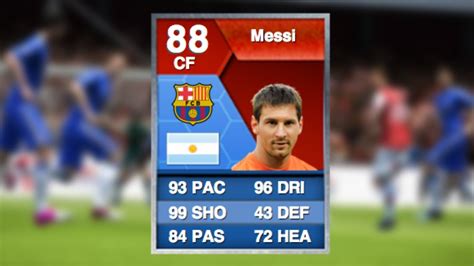 Fifa 13 88 Messi Review Youtube