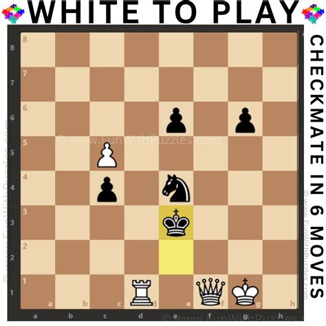 Mastermind Chess Puzzles 6 Move Checkmate Challenges