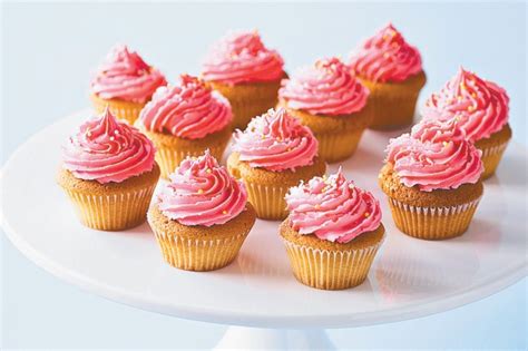 A healthier alternative, bangkok, thailand. Dairy-free Strawberry And Vanilla Cupcakes Recipe - Taste.com.au