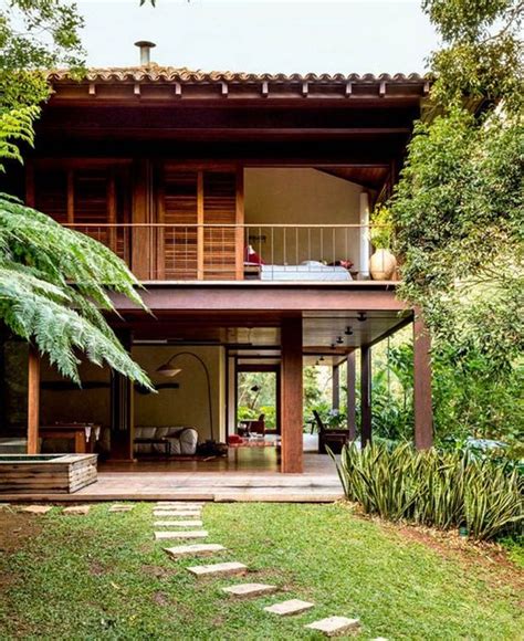 Tropical Homes Designs Wooden House Design Tropical House Design
