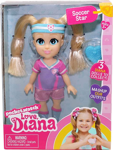 love diana 920023 005 6 doll footballer mixed colours buy online at best price in uae