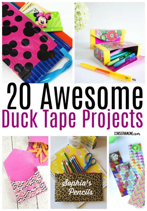 Conservamom 20 Awesome Diy Duck Tape Projects Conservamom