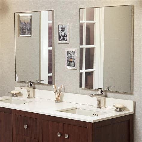 35 Best Design Ideas For Metal Framed Bathroom Mirrors Home