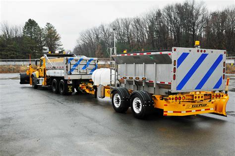 New York State Dot Unveils Larger Snow Plows