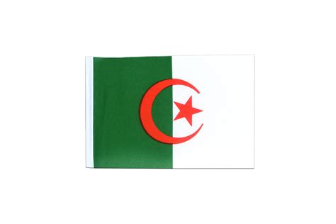 Fanion Algerie 10 X 15 Cm Boutique De Monsieur Des Drapeaux