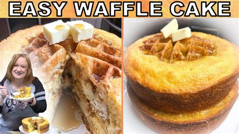 Easy Waffle Cake Recipe A Breakfast Delight Youtube