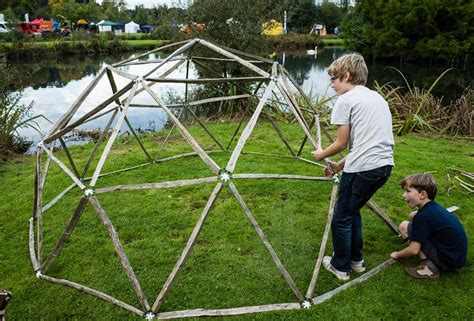 Build Your Own Mathematically Accurate Geodesic Dome With Hubs 6sqft