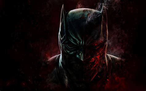 Download Wallpapers Angry Batman Superheroes Darkness Smoke Bat Man