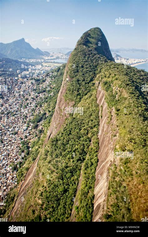 Aerial Point Of View From Rio De Janeiro Brazil Stock Photo Alamy