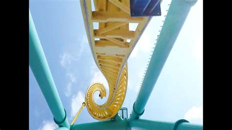 Cedar Point Wicked Twister Roller Coaster Pov Front Seat Youtube