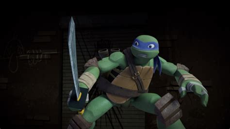 Image Leonardo Holding One Katana Sword Teenage Mutant Ninja