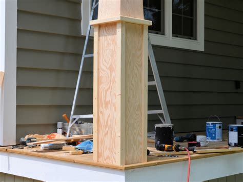 How To Make Craftsman Style Tapered Columns Ibuildit Ca