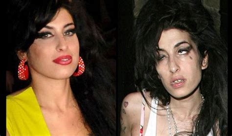 Fotos Del Antes Y Despu S De Amy Winehouse Y Otras Famosas Adictas A Las Drogas