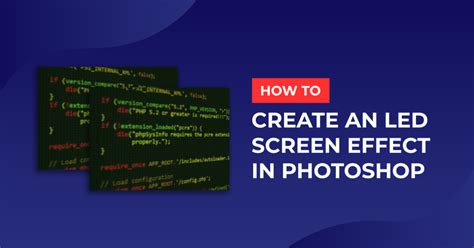 Led Screen Effect Photoshop Design Bundles