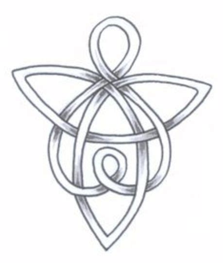 Angel Symbol Celtic Knotwork Celtic Symbols Celtic Art Celtic Knots