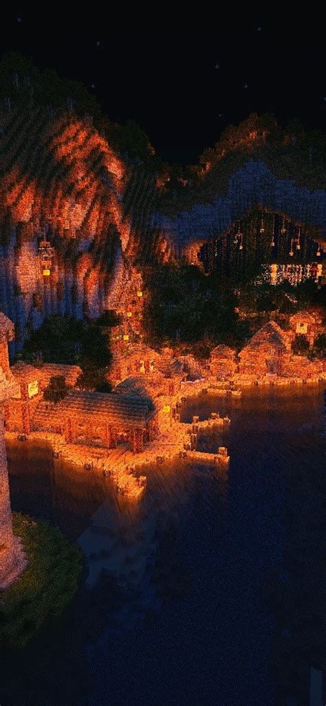 Minecraft Night Wallpapers Wallpaper Cave