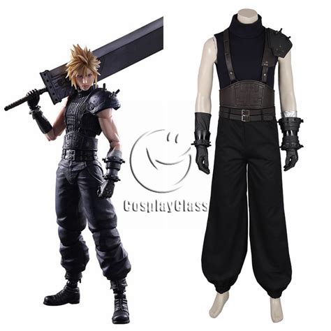 Final Fantasy Vii Ff7 Cloud Strife Cosplay Costume Luxury Edition