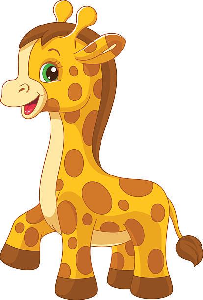 Baby Giraffe Illustrations Royalty Free Vector Graphics And Clip Art