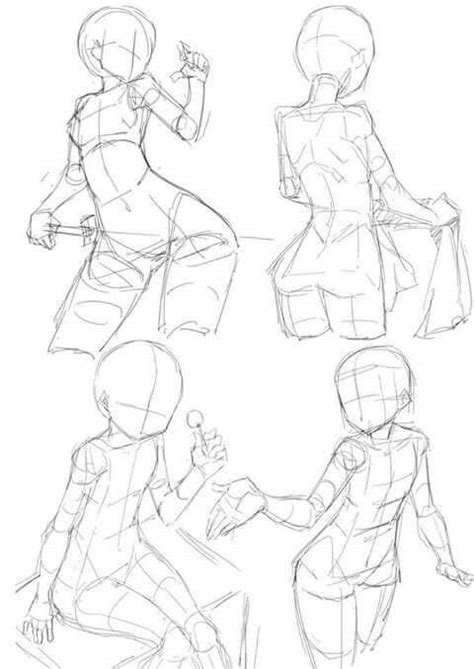 Pose Pose Drawings Anime Poses Reference Drawing Reference Poses