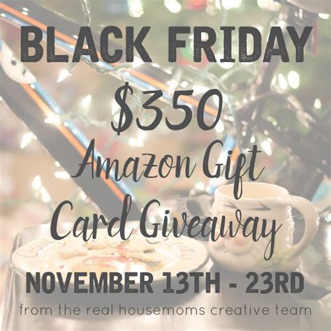 Where can i get an amazon gift card? Black Friday Amazon Gift Card Giveaway - Kleinworth & Co