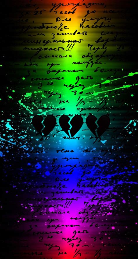 Neon Rainbow Phone Wallpapers Wallpaper Cave