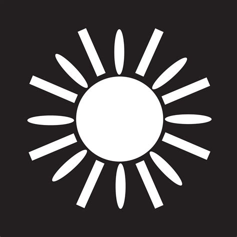 Sun Icon Symbol Sign 645298 Vector Art At Vecteezy