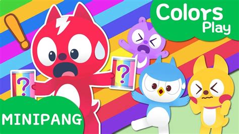 Learn Colors With Miniforce Colors Play Magic Beverage Mini Pang