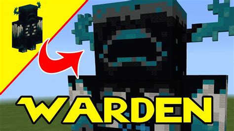 Minecraft Warden Warden Statue Build Minecraft Warden Statue