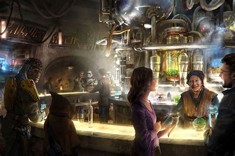 Disneys Star Wars Land Cantina Looks And Sounds Insane