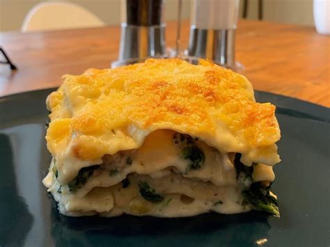Spinat Lachs Lasagne Myfoodstory Kochen And Backen Mit Thermomix