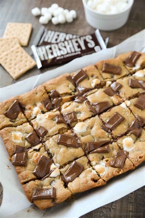 Smores Cookie Bars Video Dessert Now Dinner Later