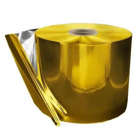 Gold Color Roll Stock For Fill And Seal Machines Pbfy Packaging