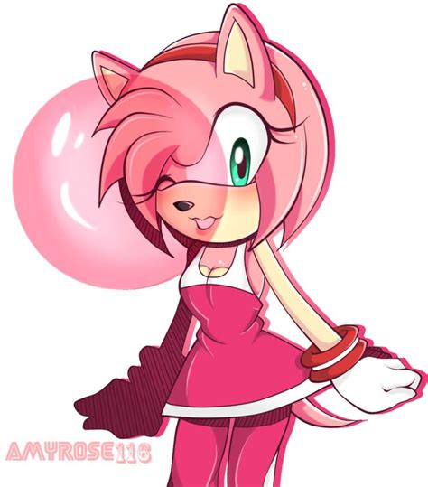 p c bubble gum by amyrose116 on deviantart amy rose sonic and amy