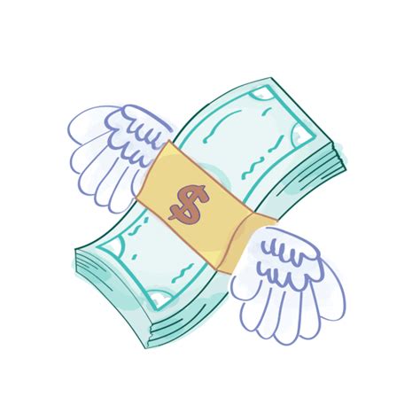 Money Fly Sticker By Theskimm For Ios And Android Giphy