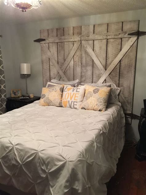 Pin On 88easy To Build Diy Rustic Wooden Headboard