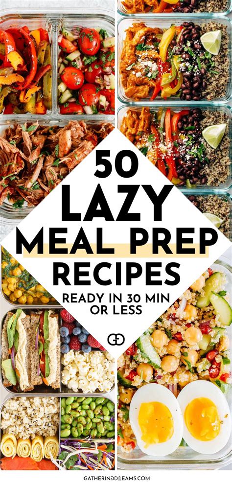 50 Healthy Meal Prep Ideas To Simplify Your Life