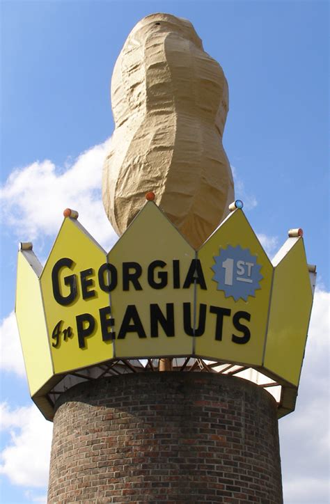 Giant Nut Statues