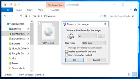 How To Mount Isos And Other Disc Images On Windows Mac